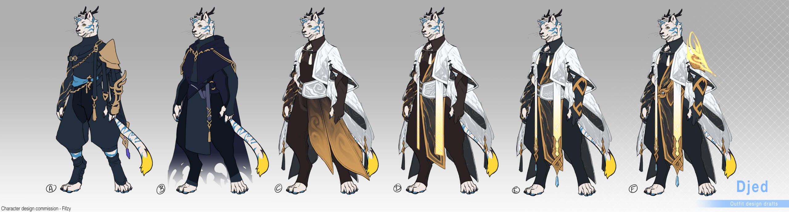 Djed Outfit Design Propositions