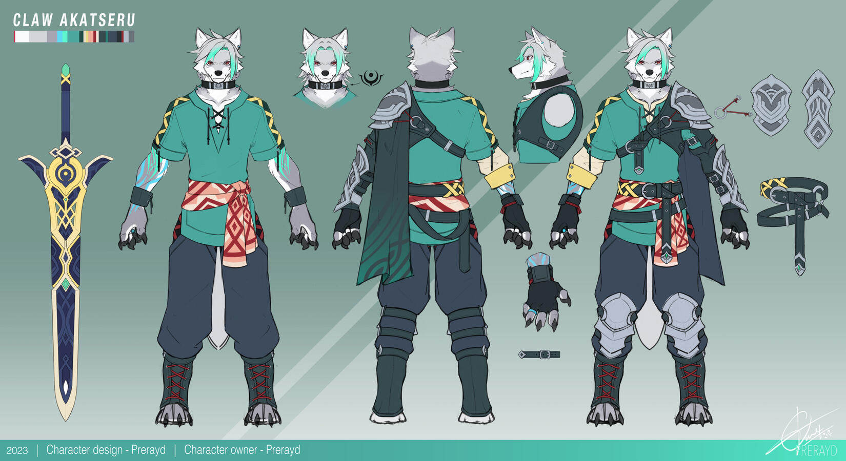 Claw Reference Sheet