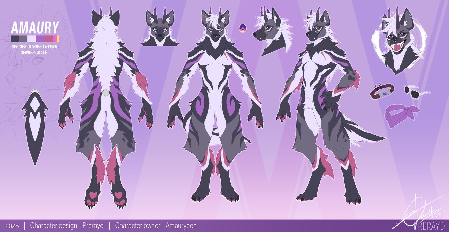 Amaury Reference Sheet